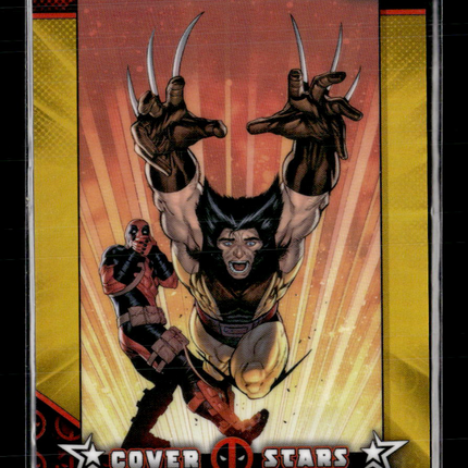 2025 Topps Chrome Deadpool wolverine Cover Stars Insert Gold 31/50 #CS-8