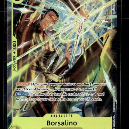 One Piece TCG Borsalino (Alternate Art) Adventure on Kami's Island SR • EB04-058