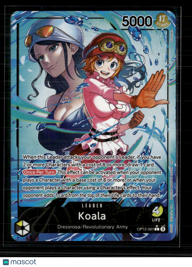 One Piece TCG Koala (081) (Alternate Art) Legacy of the Master L • OP12-081