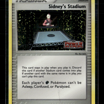 Pokemon 2007 EX Power Keepers Sidney's Stadium #82/108 Reverse Holo