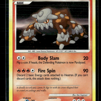 Pokemon 2008 EX Legend Maker Heatran #1/17 Holo