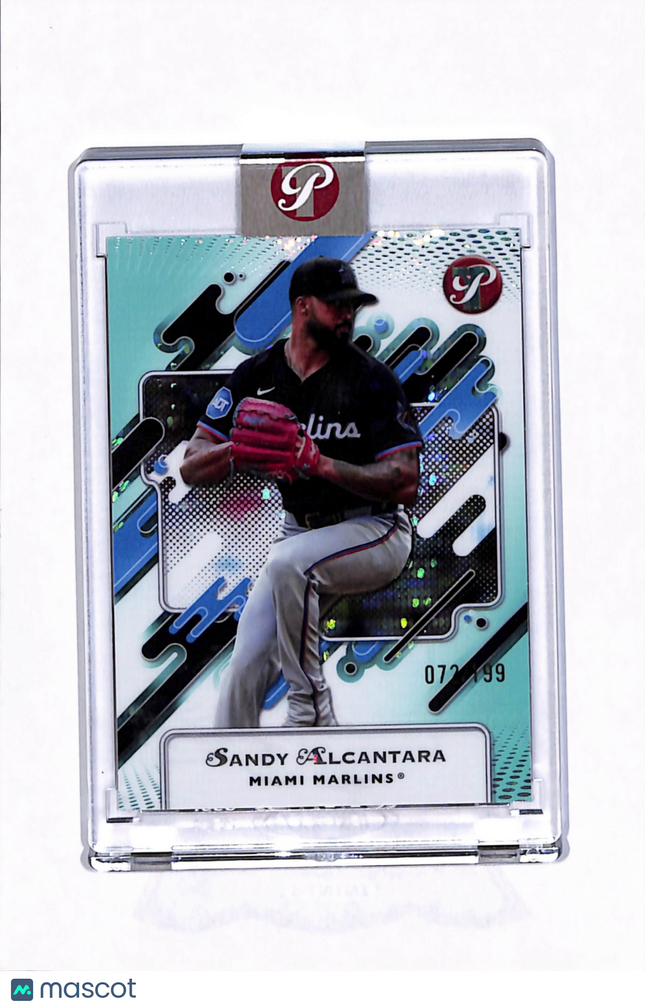 2025 Topps Pristine Sandy Alcantara #183 Refractor Aqua /199