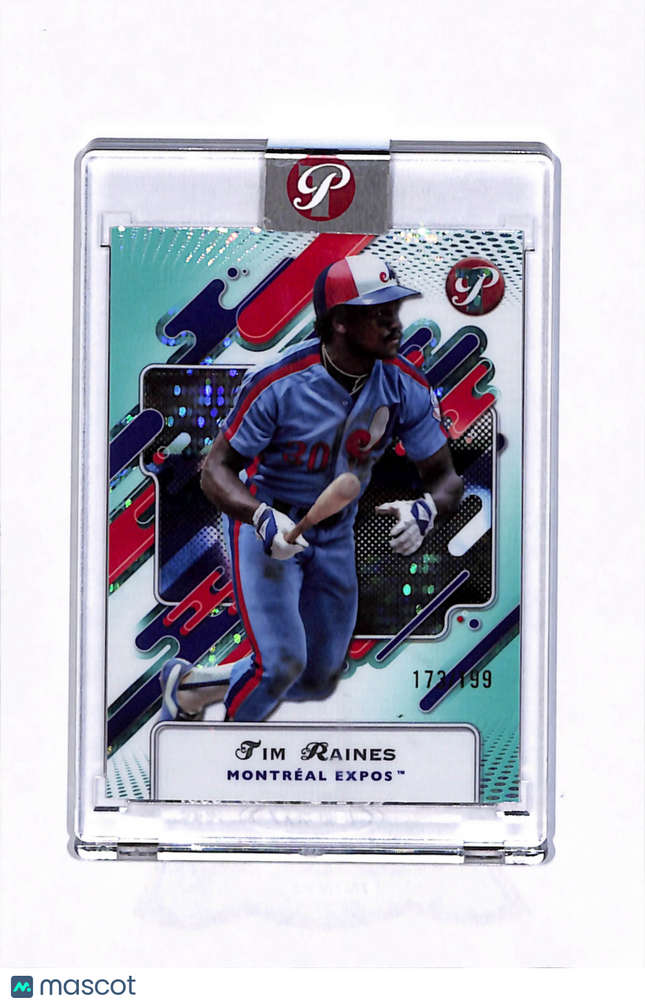 2025 Topps Pristine Tim Raines #143 Aqua Refractor /199