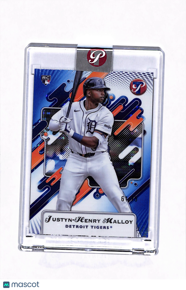 2025 Topps Pristine Justyn-Henry Malloy #21 RC Blue /75