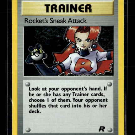 Pokemon 2000 Team Rocket Rocket's Sneak Attack #16/82 Holo