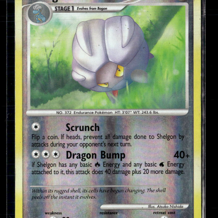 Pokemon 2009 Platinum – Arceus Shelgon #48/99 Reverse Holo