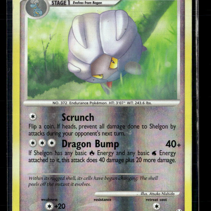 Pokemon 2009 Platinum Shelgon #48/99 Reverse Holo