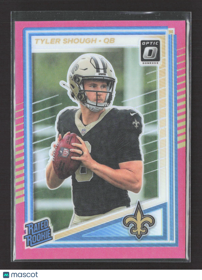 2025 Panini Donruss Optic Football Tyler Shough #223 Pink