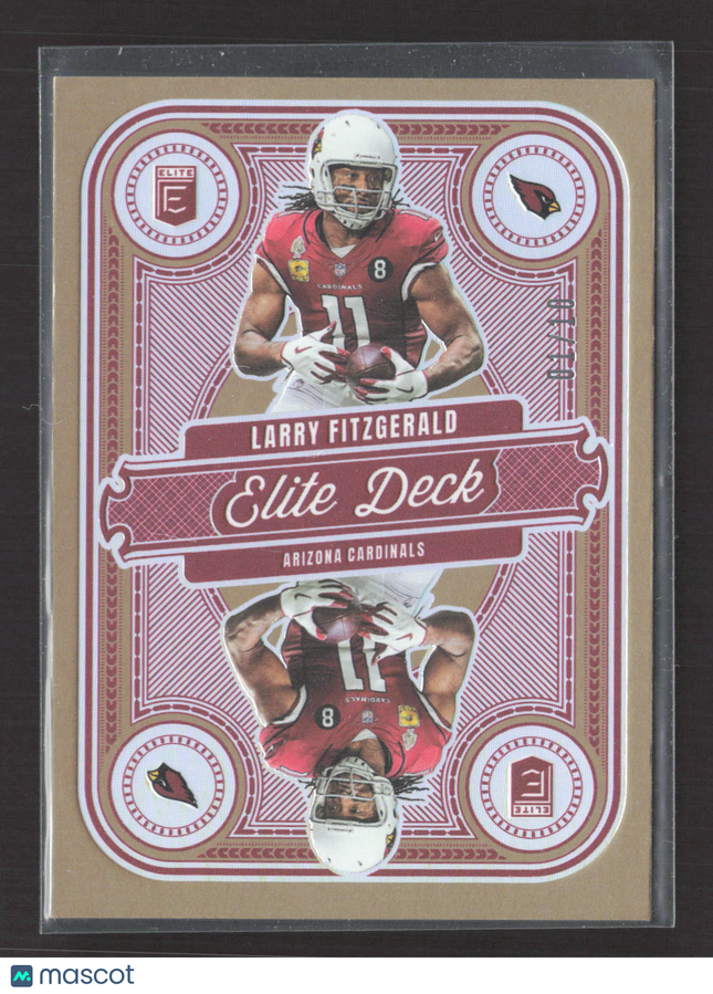 2025 Panini Donruss Elite Elite Deck Larry Fitzgerald #12 Gold /10