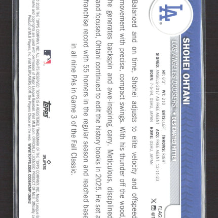 2025 Topps Shohei Ohtani #6