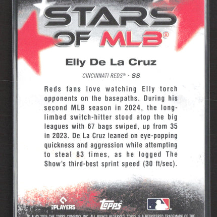 2026 Topps Stars of MLB Elly De La Cruz #SMLB-12