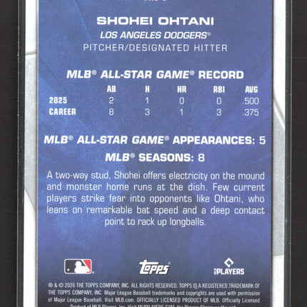 2026 Topps Perennial All-Stars Shohei Ohtani #PAS-9