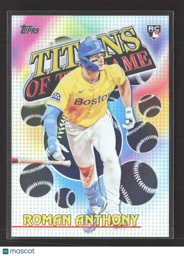 2026 Topps Titans of the Game Roman Anthony #TOG-9 RC