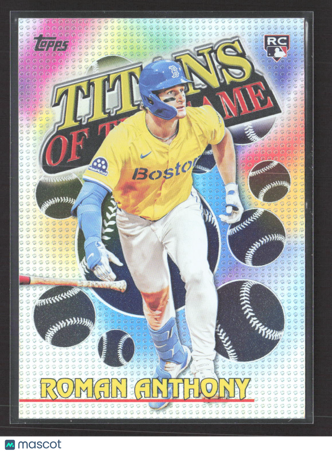 2026 Topps Titans of the Game Roman Anthony #TOG-9 RC