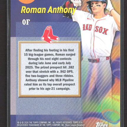 2026 Topps Titans of the Game Roman Anthony #TOG-9 RC