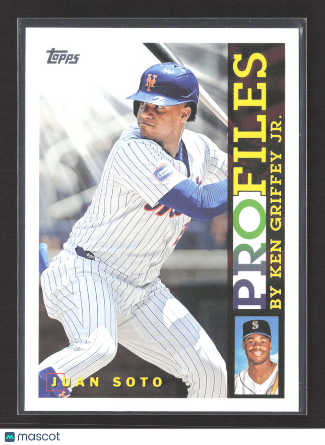 2026 Topps Profiles by Ken Griffey Jr. Ken Griffey Jr. Juan Soto #TP-11