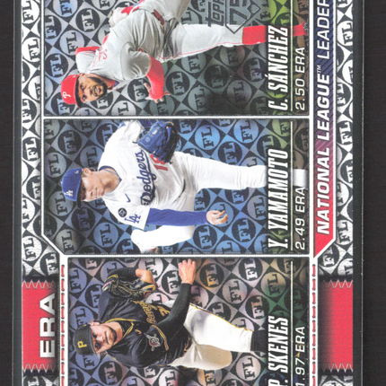 2026 Topps Series One NL Leaders #203 Fanatics Exclusive