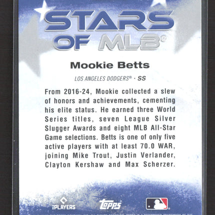 2016 Topps Stars of MLB Mookie Betts #SMLB-16
