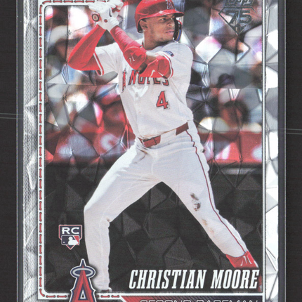 2026 Topps Series One Christian Moore #147 Silver Foilboard RC