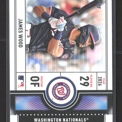 2026 Topps Big Ticket Player James Wood #BTP-15
