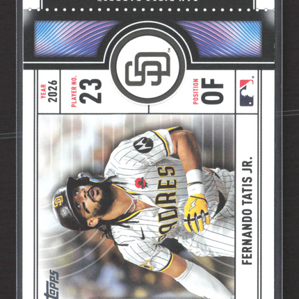 2026 Topps Big Ticket Player Fernando Tatis Jr. #BTP-20
