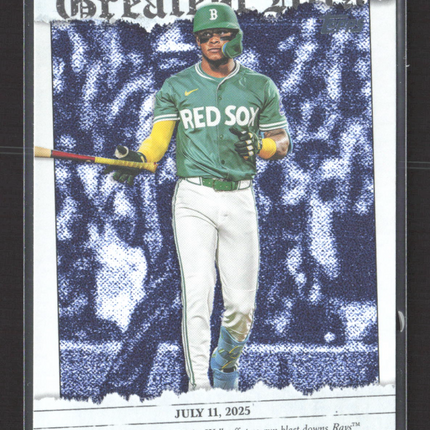 2026 Topps Greatest Hits Ceddanne Rafaela #GH-3