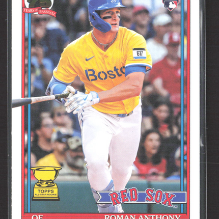2025 Topps Series 1 Roman Anthony #T91-71 RC