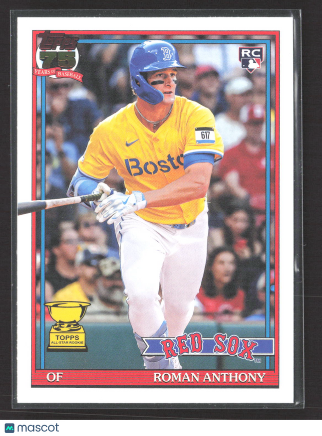 2025 Topps Series 1 Roman Anthony #T91-71 RC