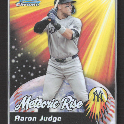 2025 Bowman Chrome Meteoric Rise Aaron Judge #MR-4
