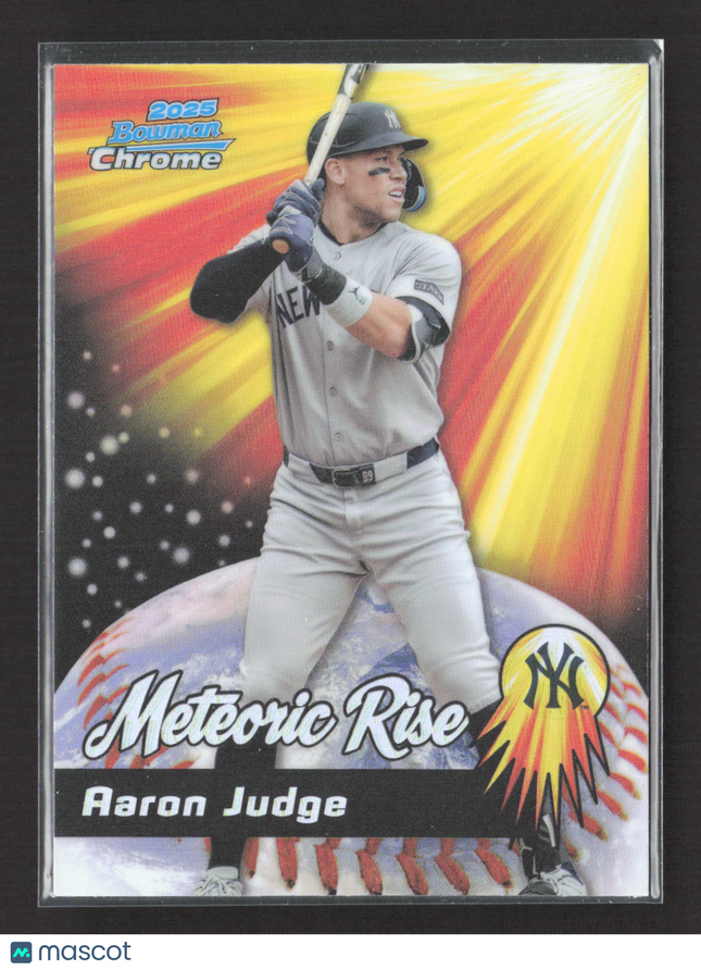 2025 Bowman Chrome Meteoric Rise Aaron Judge #MR-4