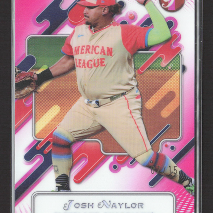 2025 Topps Pristine Josh Naylor #294 Pink 7/15