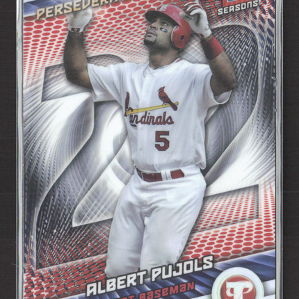 2025 Topps Pristine Perseverance Albert Pujols #P-12
