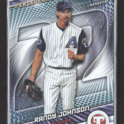 2025 Topps Pristine Perseverance Randy Johnson #P-8 Refractor