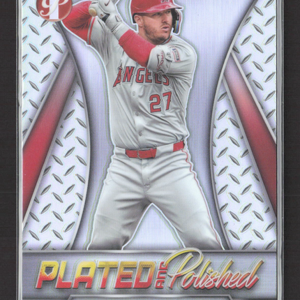 2025 Topps Pristine Plated and Polished Mike Trout #PP-31