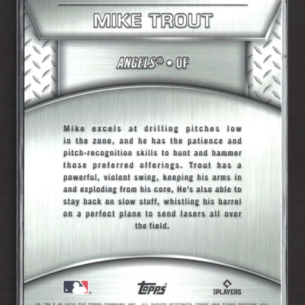 2025 Topps Pristine Plated and Polished Mike Trout #PP-31