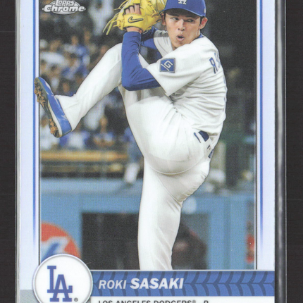 2026 Topps Chrome Roki Sasaki #41 2/3