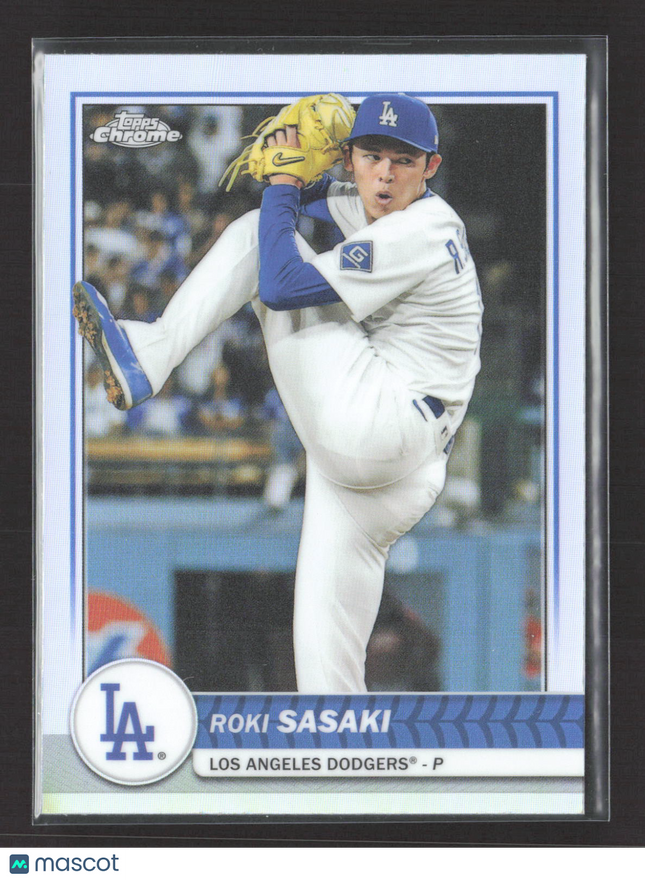 2026 Topps Chrome Roki Sasaki #41 2/3