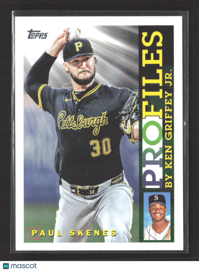 2026 Topps Profiles by Ken Griffey Jr. Paul Skenes Ken Griffey Jr. #TP-14