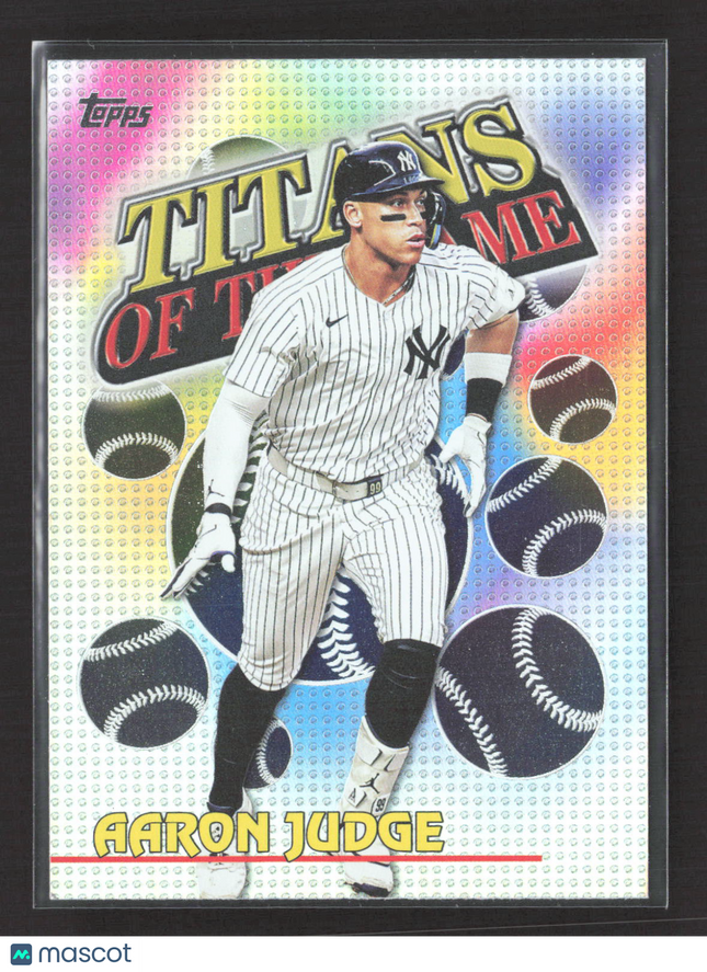2026 Topps Titans of the Game Aaron Judge #TOG-3