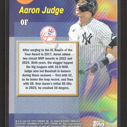 2026 Topps Titans of the Game Aaron Judge #TOG-3