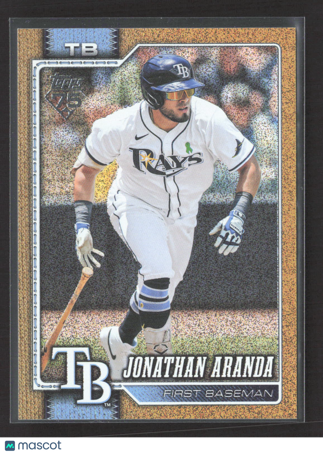 2025 Topps Series 1 Jonathan Aranda #326 Gold Foil