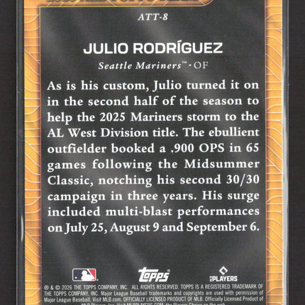 2026 Topps All Topps Team Julio Rodríguez #ATT-8 30/30