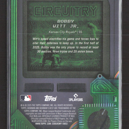 2025 Bowman's Best Circuitry Bobby Witt Jr. #C-1