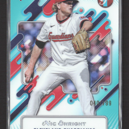 2025 Topps Pristine Nic Enright #9 RC 040/199