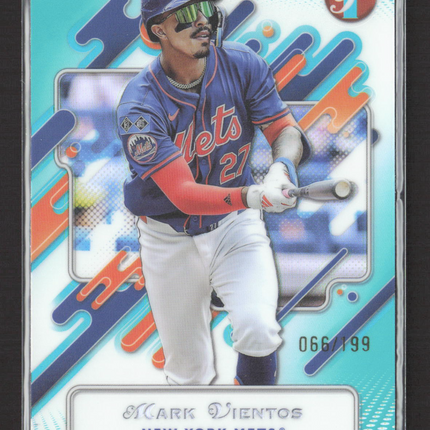 2025 Topps Pristine Mark Vientos #174 Teal 066/199