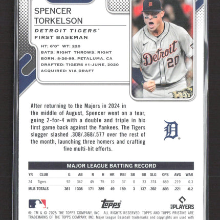 2025 Topps Pristine Spencer Torkelson #137 110/199