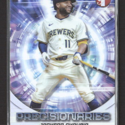 2025 Topps Pristine Precisionaries Jackson Chourio #PR-25