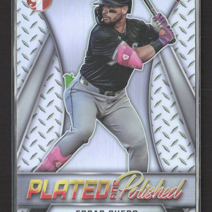 2025 Topps Pristine Plated and Polished Edgar Quero #PP-7 RC