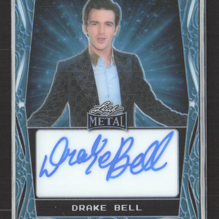 2024 Leaf Metal Drake Bell Authentic Autograph #MI-DB1 /99
