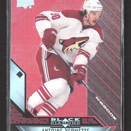 2014 Upper Deck Black Diamond Antoine Vermette #64 Ruby 44/50